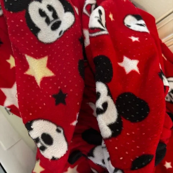 Disney Footed Pajamas Women's‎ Juniors Medium Sleepwear Footwear - Picture 3 of 4